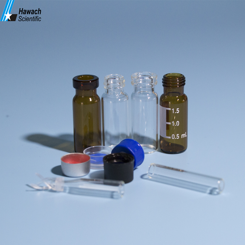 Стеклянный флакон для образцов 9-425 2 мл hplc трубчатый Usp тип I с нашивкой