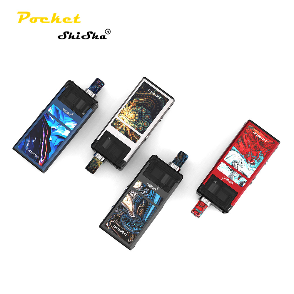 Вейп smoant pasito 25 Вт с батареей 1100 мАч, стартовый комплект системы Smoant Pasito pod