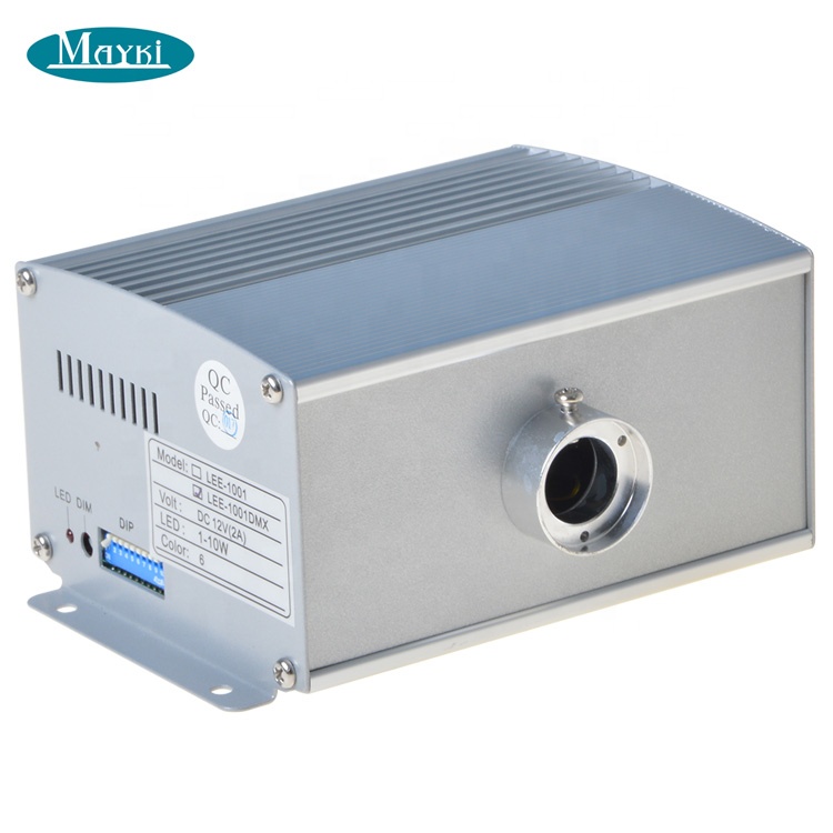LEE-431DMX rgb белый dmx светодиодный волоконно-оптический осветителей