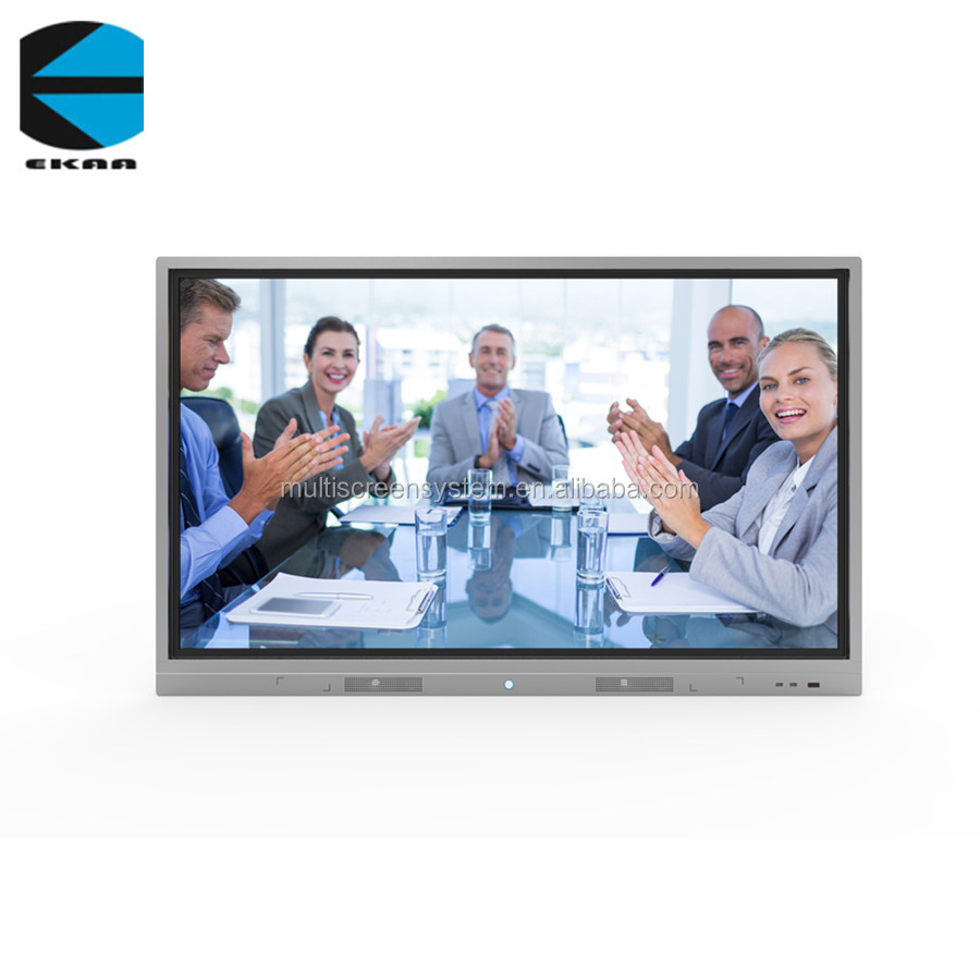 EKAA 86 дюймов фабрика все-в-одном интерактивная панель UHD панель Поддержка двойной системы