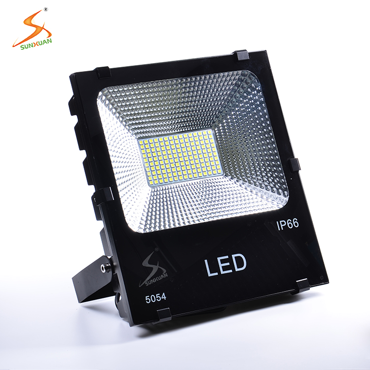 Waterproof energy saving portable aluminum smd color changing 150w led building flood light