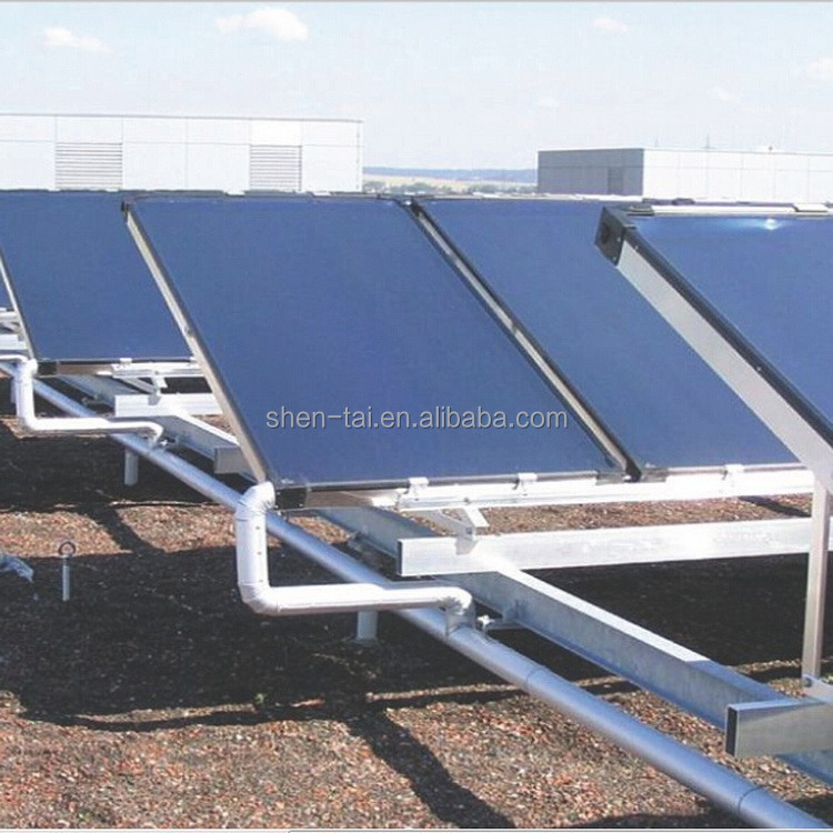 Blue Selective Coating Flat Plate Solar Collector Laser Welding