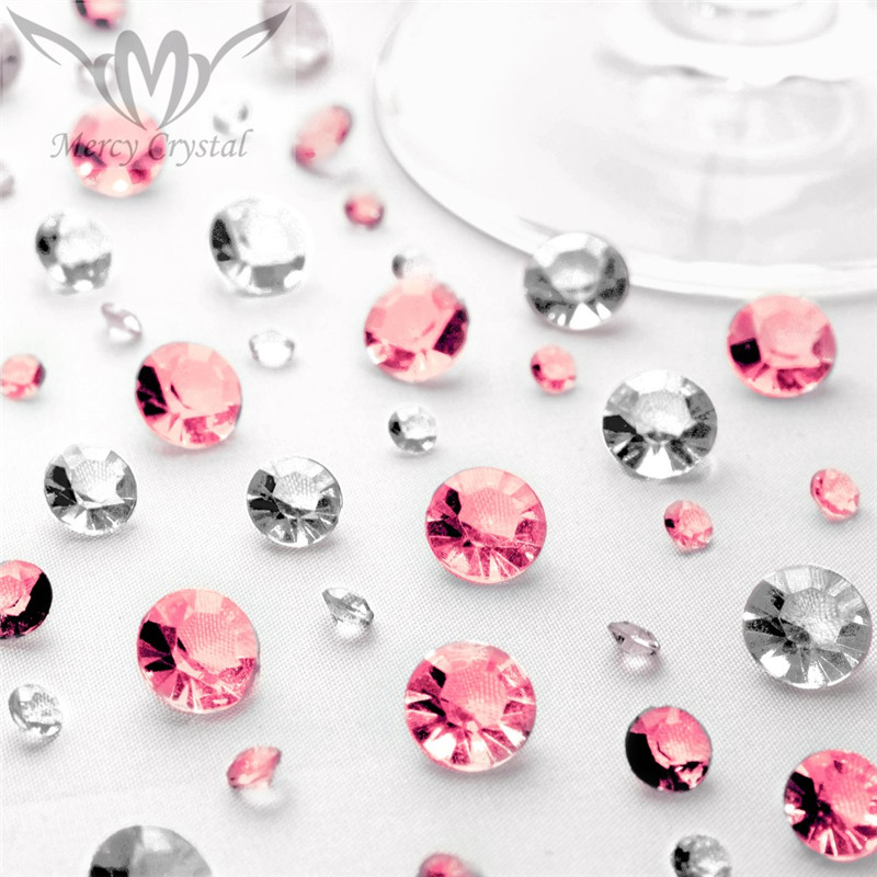 Sparkling Shining Crystal Diamond Confetti For Wedding Table Decoration