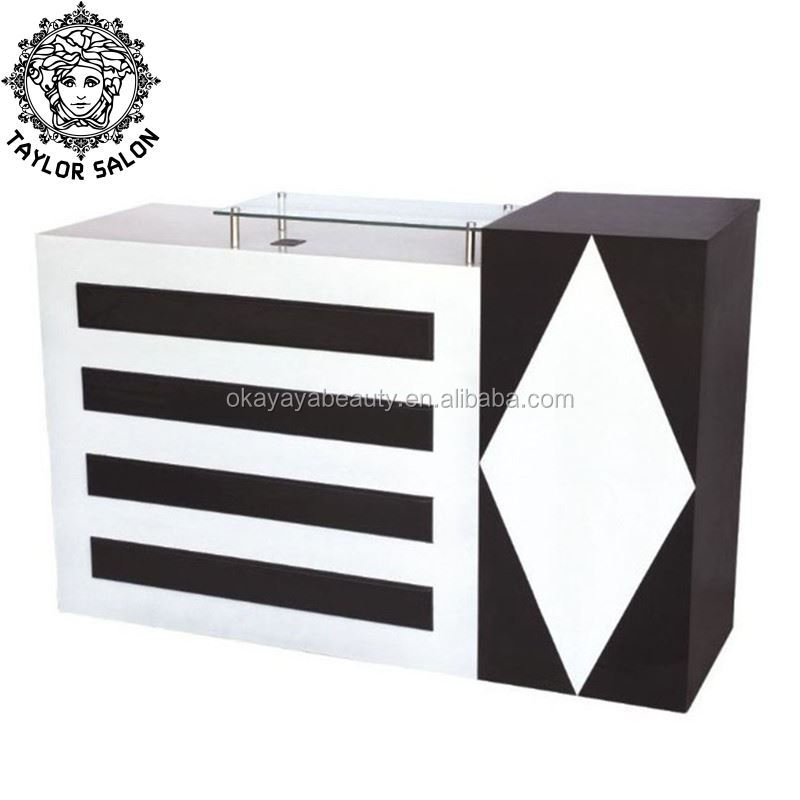 Commercial front desk office reception salon furniture reception desk