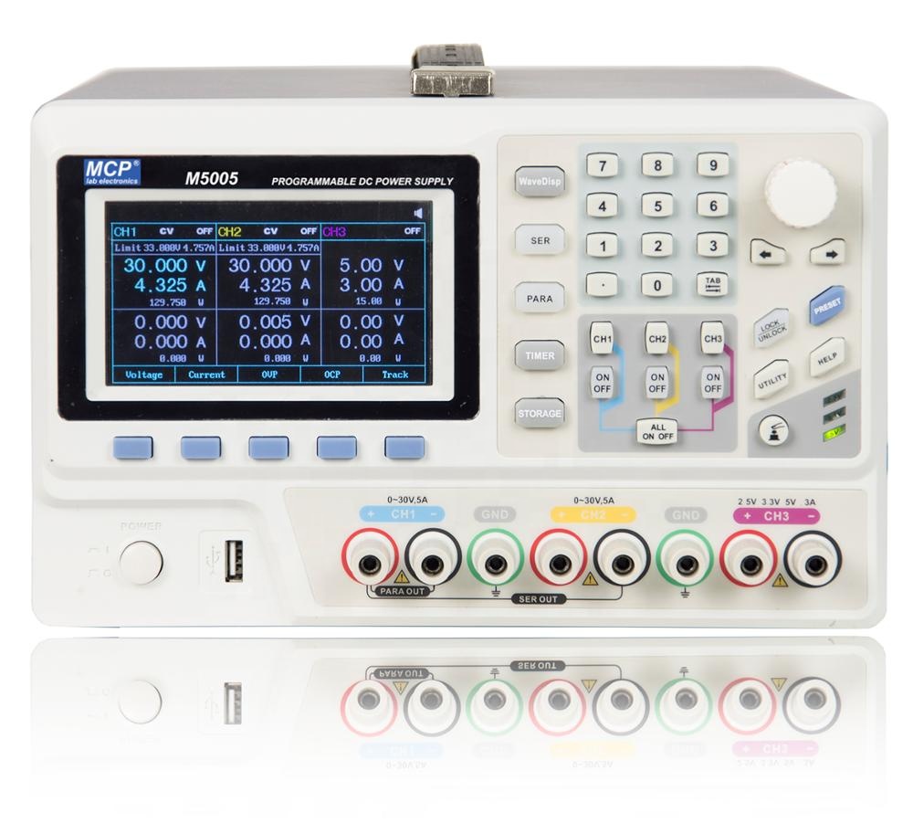 MCP M5003-программируемый источник питания постоянного тока 30V 3A 5A