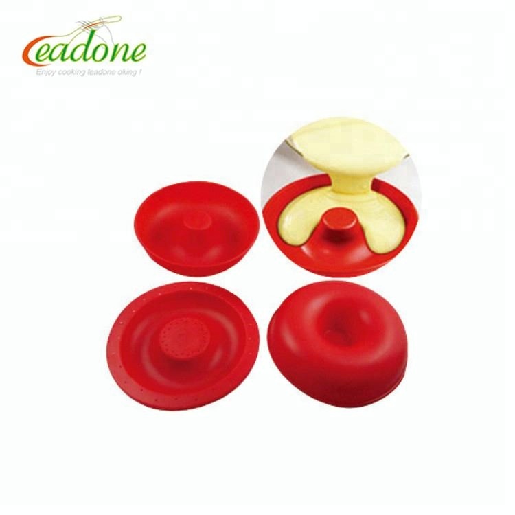 2018 HOT Sell silicone big top doughnut cup cake molds