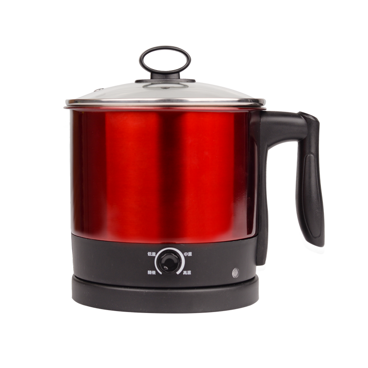 Chinese Manufacture Dinnerware Indoor Electric Cooking Soup Pot with Eggs Steam Rack