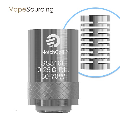 Joyetech NotchCoil 0.25ohm DL. Head (5 шт.)