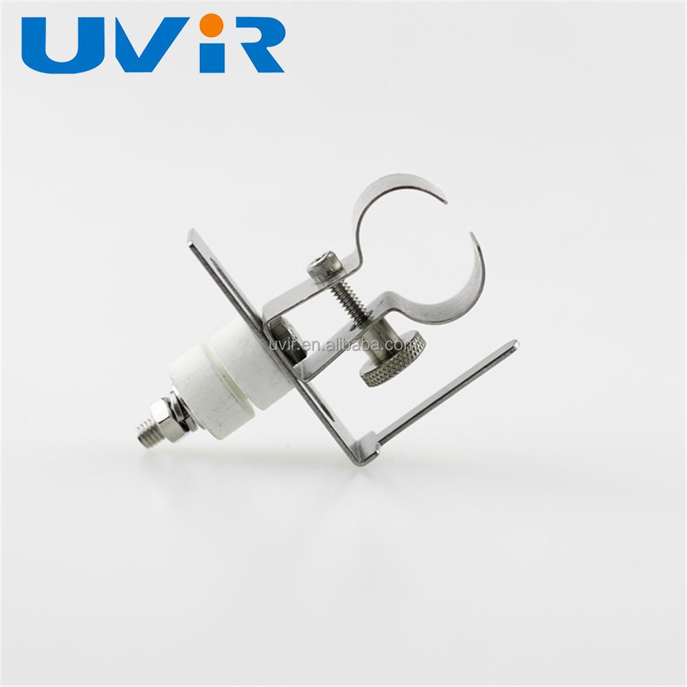Infrared IR Lamp Bulb Element Mounting Clamp Holder Stainless Steel Clip for Heating Rod Pipe Twin Single Tube