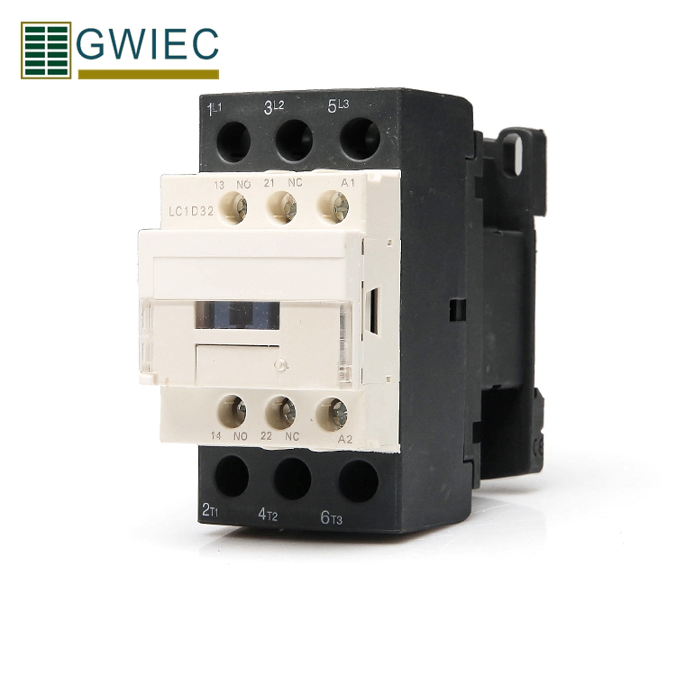 GWIEC Китай В высокое качество 32A 220 V однофазный Магнитный пускатель переменного тока LC1-D
