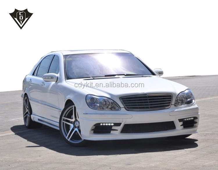 Mercede s класс w220, комплект корпуса FRP, хорошая установка wd w220, комплект корпуса
