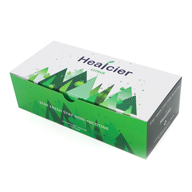 Newest Cigarette Product Healcier Brand Straight-in Smoke Bomb Popular Orange Taste For Heating Device Use