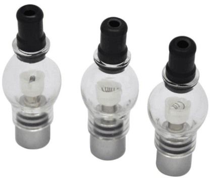 2016 оптовая продажа воск vape ручка комплект керамическая катушка стеклянный шар с распылитием с эго батареи starter kit
