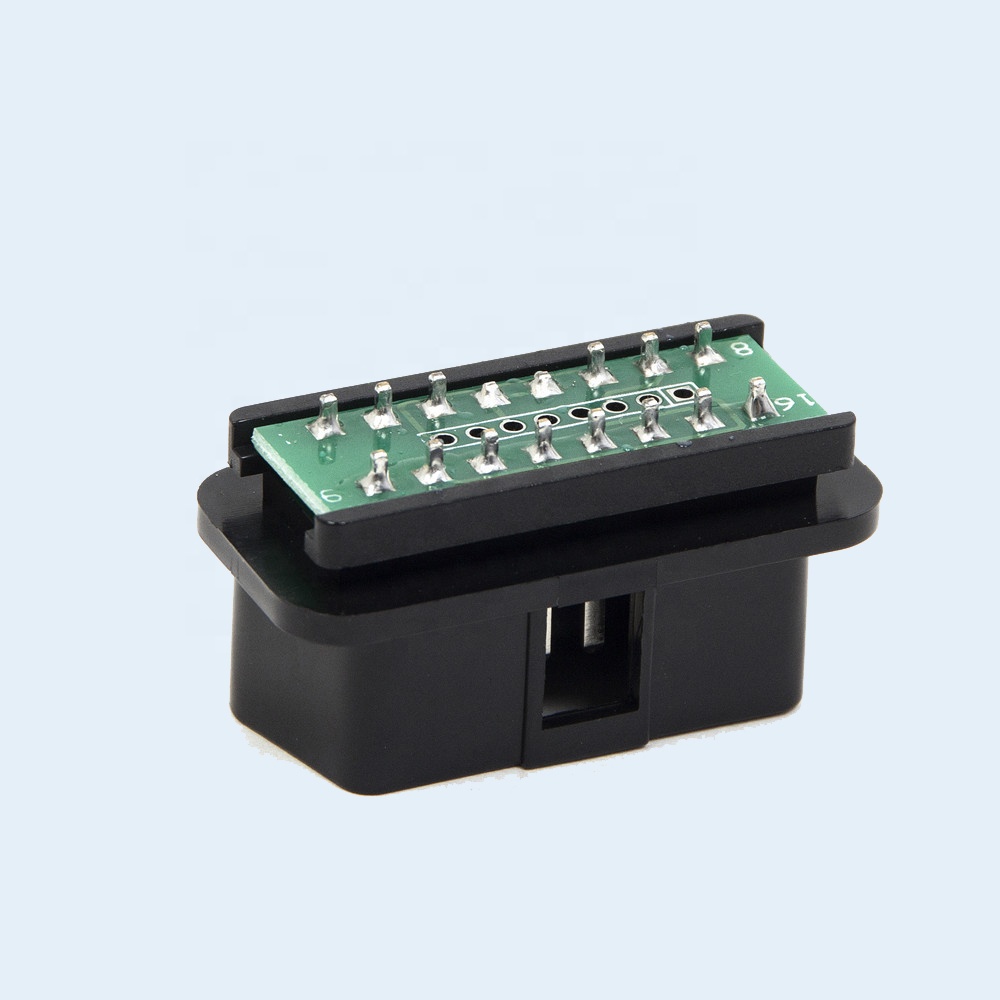 Штекерный разъем OBD OBDII, 12 В, 24 В, 16 контактов