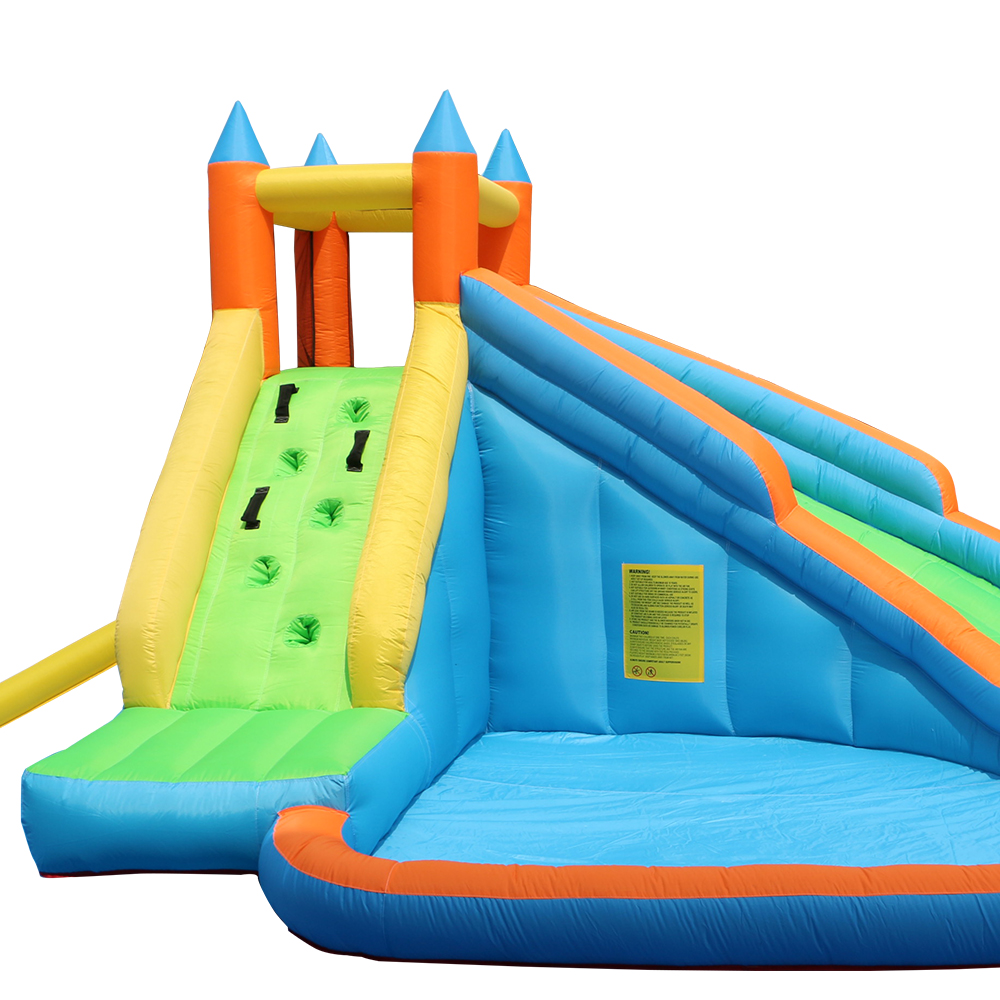 Happy mini kids 4*3*2 м надувная водная горка с бассейнами