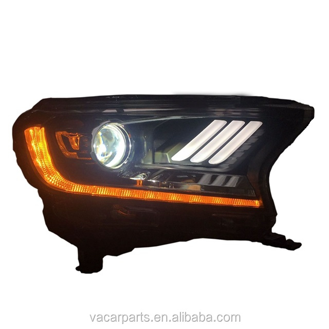 Фара Mustang style T7 ranger с последовательным сигналом поворота