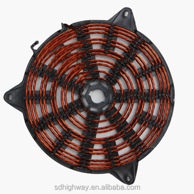 2000w 3000w 3500w наборы катушки индукционной плиты для плоской катушки индукционной плиты