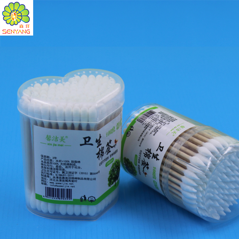 Макияж деревянные/Пластиковые/бумага палку qtips для косметического использования