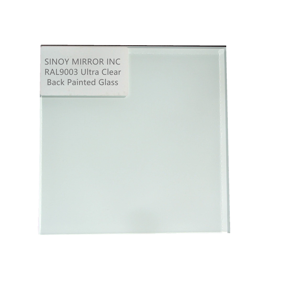 SINOY ultra clear back чистый белое окрашенное стекло Настольный