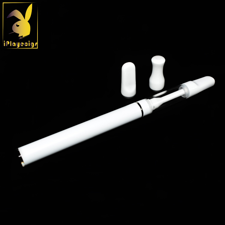 Iplay Новый 1 мл пустой картридж полный керамика перезаряжаемые одноразовые vape ручка 3,7 в авто для толстые КБР масло