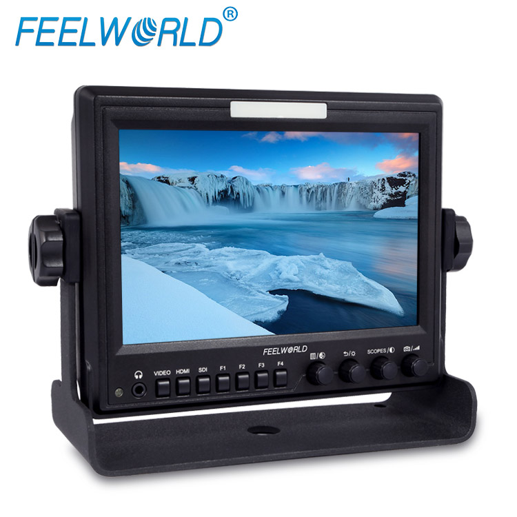 Feelworld 7 дюймов dslr устойчивый cam с видоискателем поле HDMI SDI 800x1280 монитор Z7