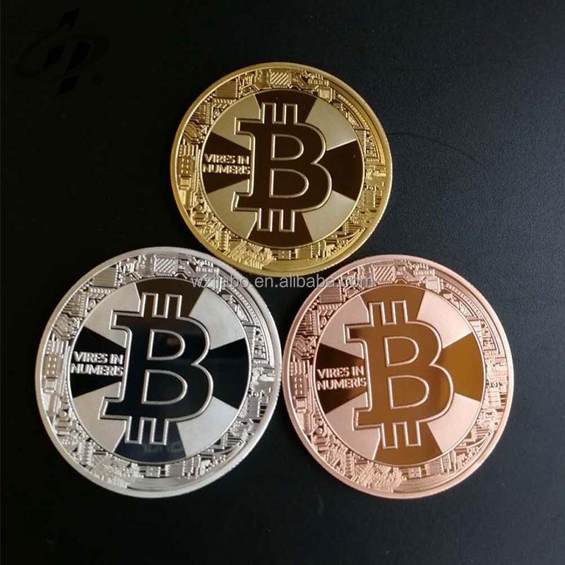 Бесплатный образец jiabo, оптовая продажа, золотая, серебряная, медная монета, Биткоин на заказ
