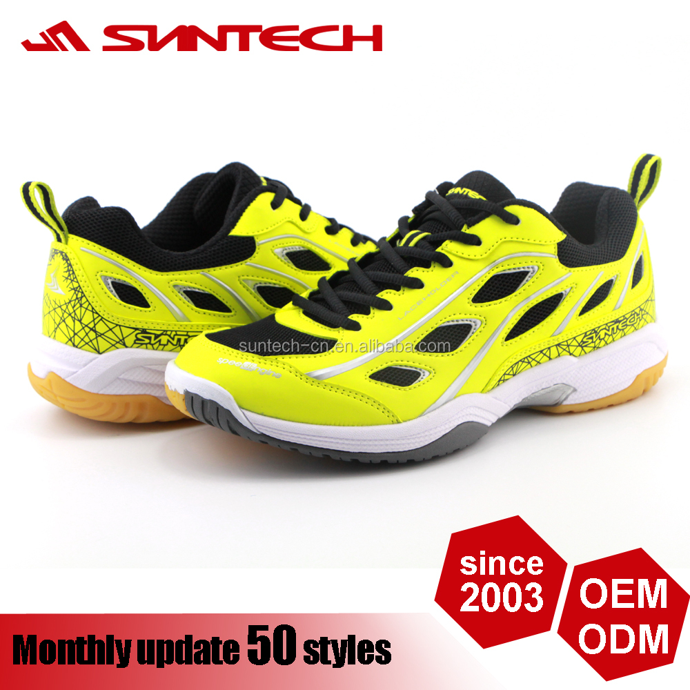 New style cheap customized BSCI badminton shoes lining