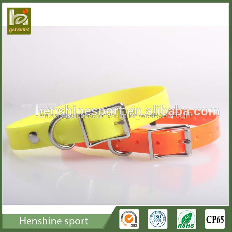 Полиуретановые recouverte де нейлон collier залить chien sangle