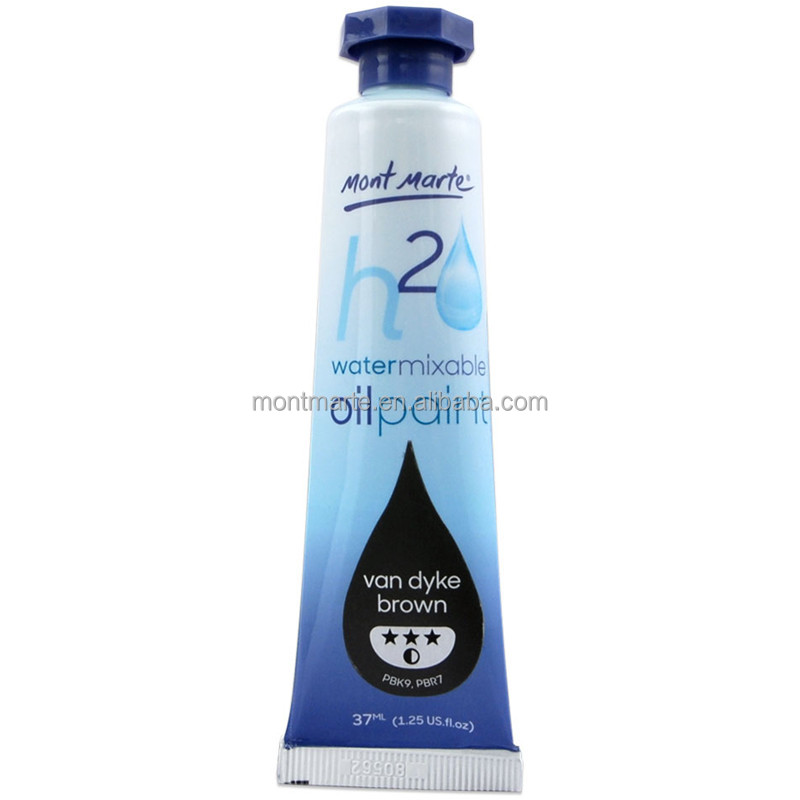 Mont Marte Water Mixable Oil Paint 37ml - Vandyke Brown