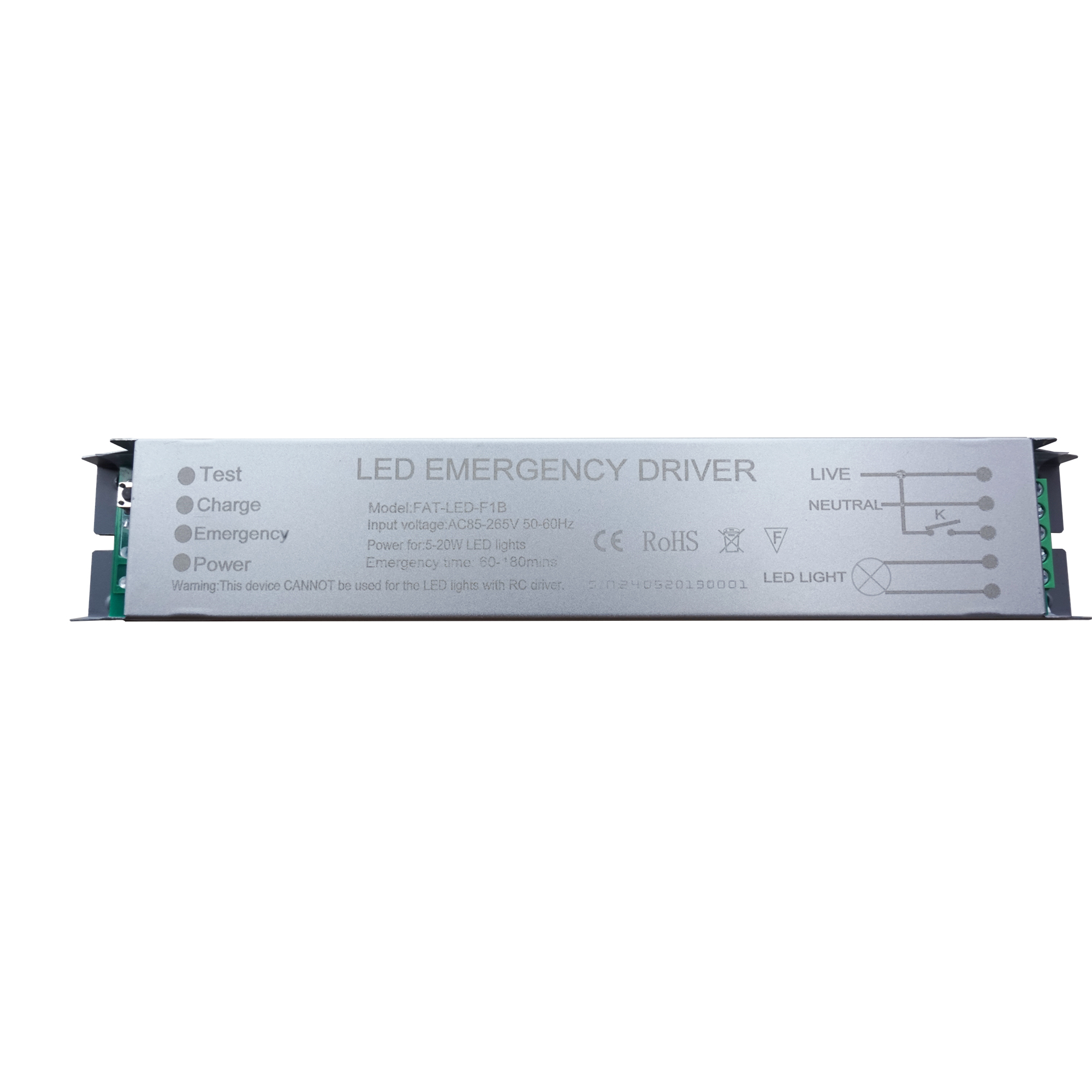 20w12v dc металлический корпус внешний и internalled аварийного источника питания Электрический