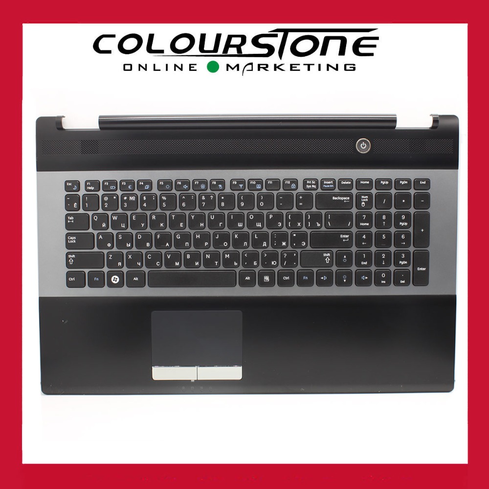 Подлинная Новая Для Samsung RC730 NP-RC730 Упор Для Рук Accembly RU Российской Клавиатура 9Z. N6ASN. 00R