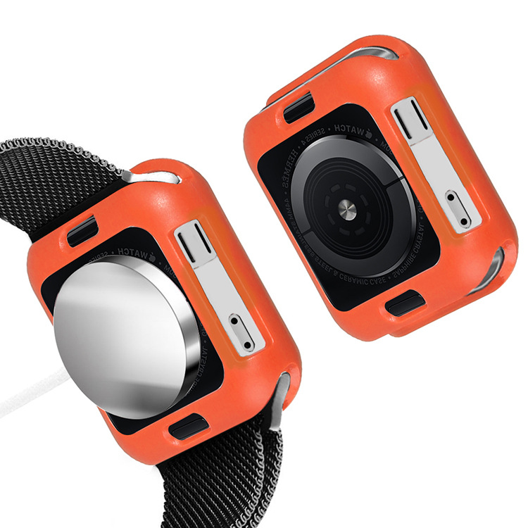 Для Apple Watch Series 4 40 мм/44 мм Новый защитный чехол ТПУ бампер матовый чехол для часов 38 мм/42 мм