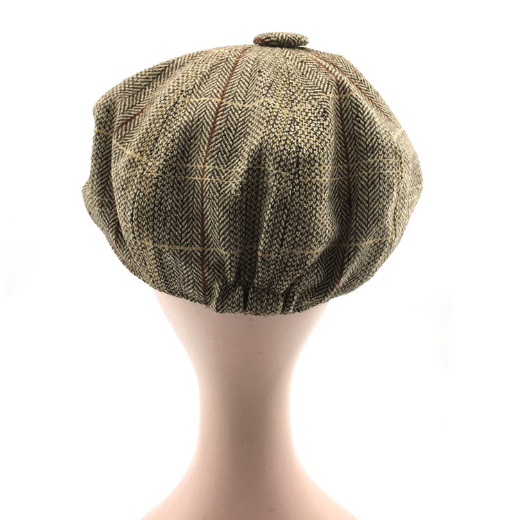 Хлопок унисекс newsboy шляпа Женская Мужская Берет cap