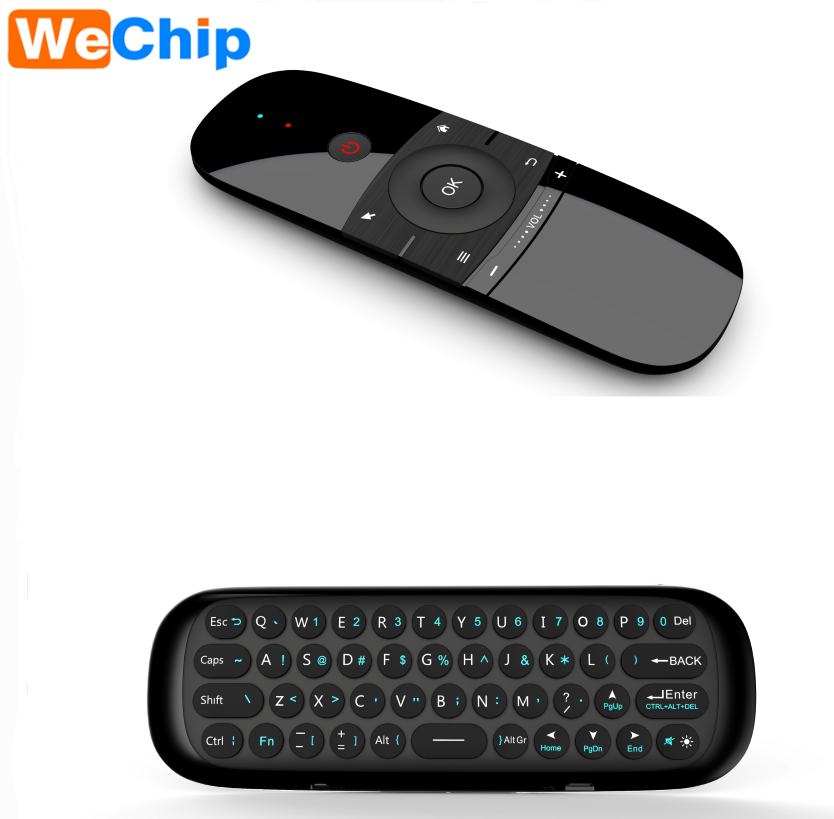 Беспроводной пульт дистанционного управления wechip w1 mini Keyboard Fly Mouse remote Control wechip w1