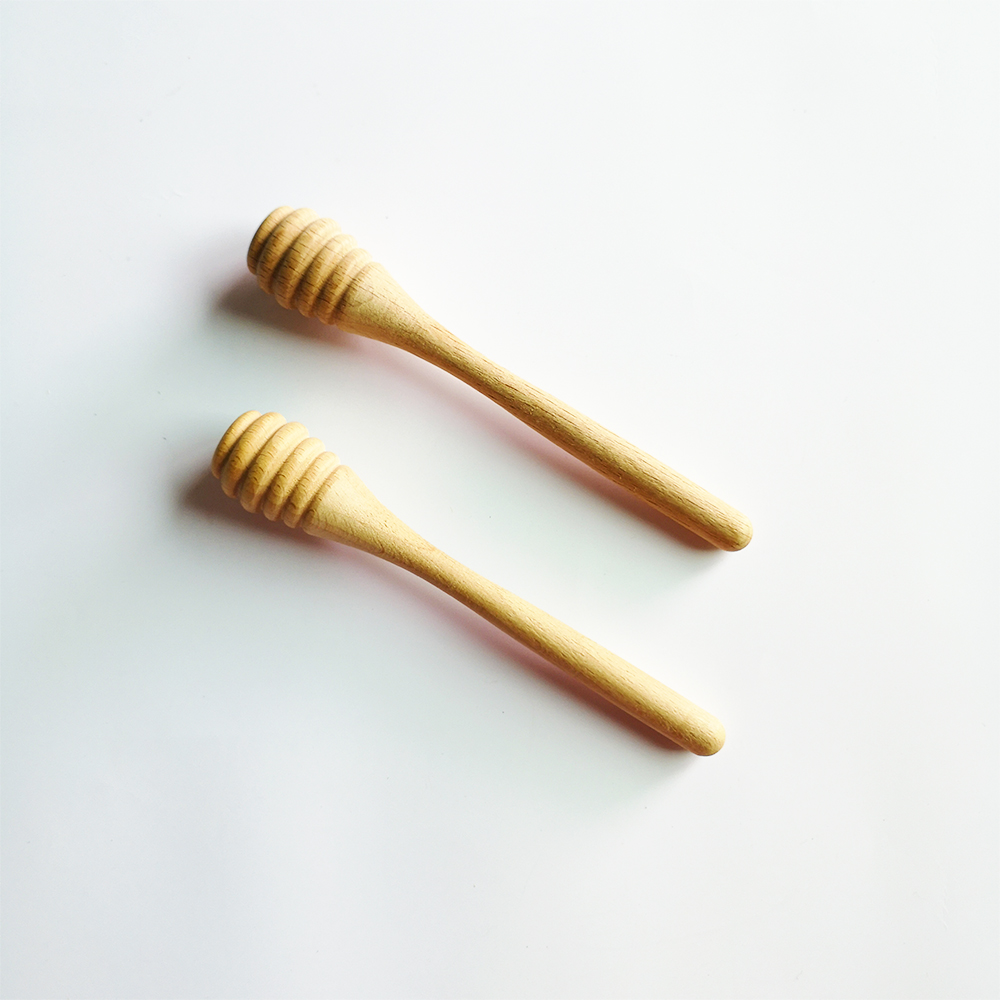 Honey stick dipper Wood mini Honey Spoon mixing stick Jam Jar
