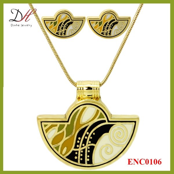 Daihe ENC0106 сплава кулон россия стиль новых конструкций комплект ювелирных изделий