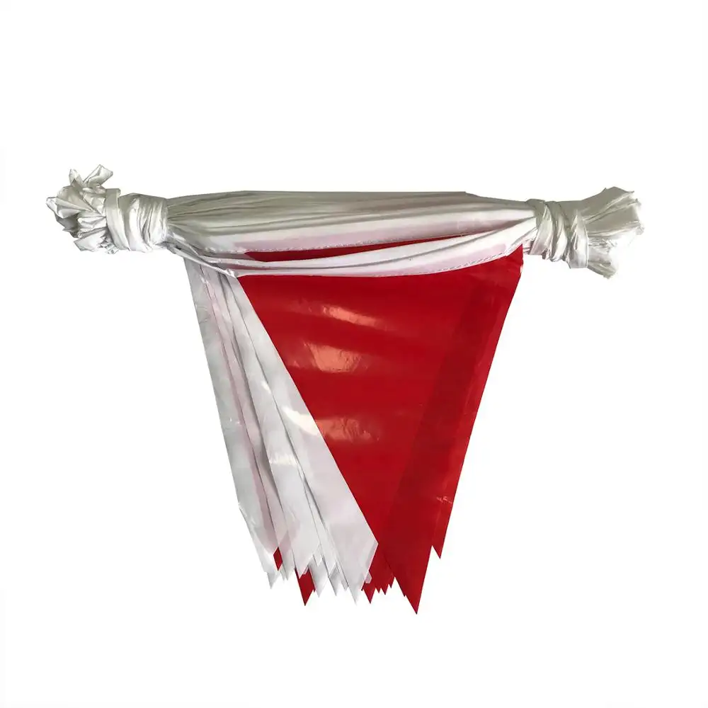 Pennant Safety Warning Barrier Pennant Flag String