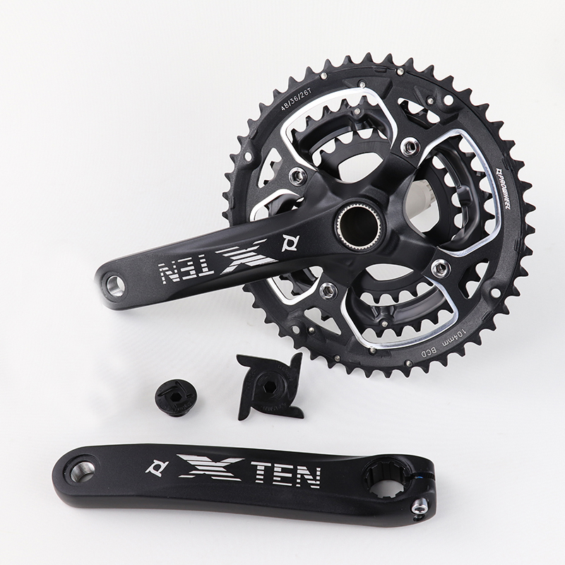 Prowheel TEN-751-TT, горный велосипед, полый 9S 26 36 48T, комплект велосипедных коленчатых колес