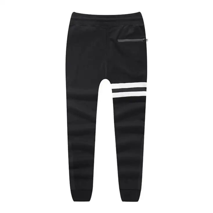 custom quality cotton outdoor men's trousers pants sport sweat pants with zipper pocket for male and women