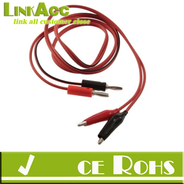 Linkacc- i1 аллигатора зонда тестовые провода клип pin-код и банан штекер кабель f цифровой мультиметр ск
