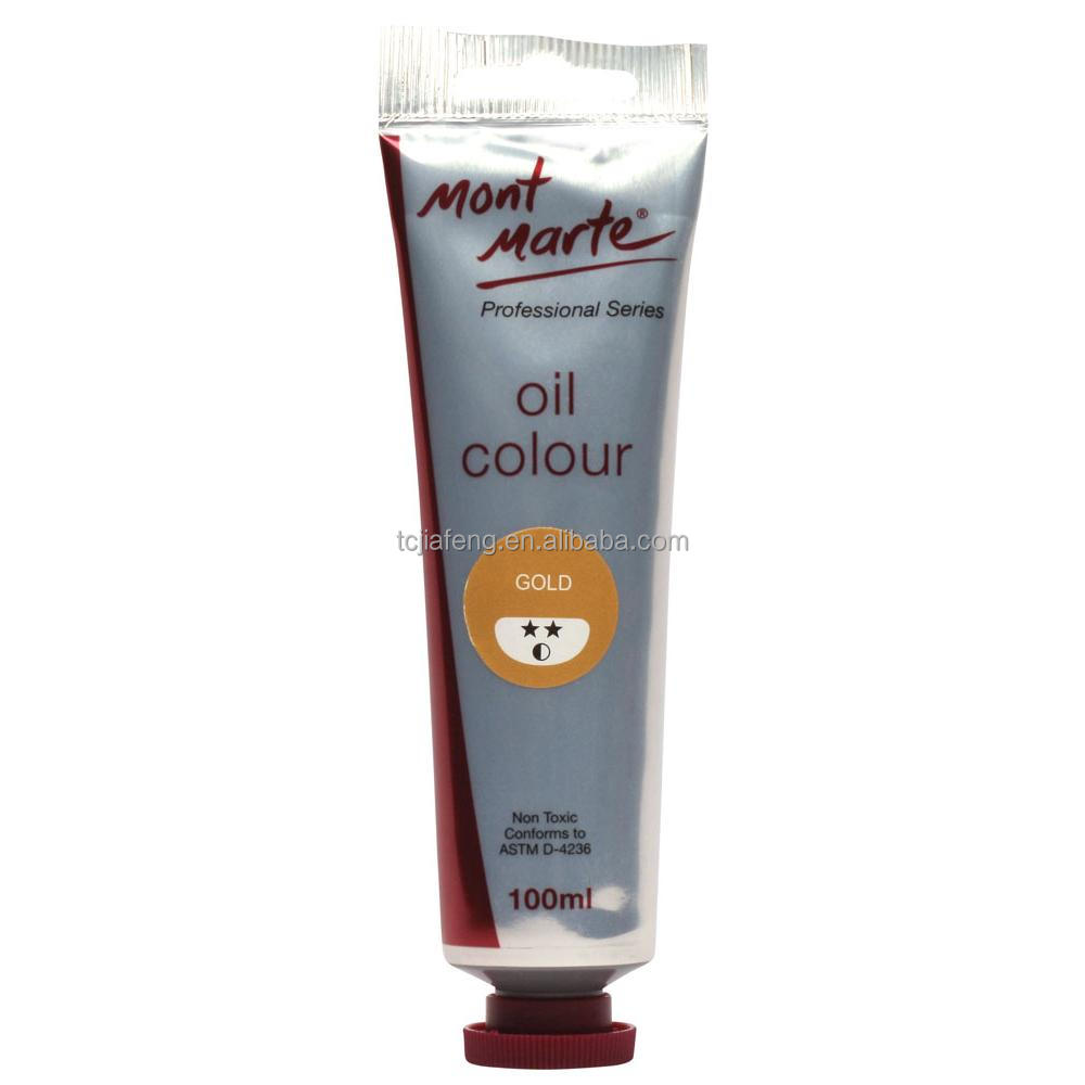 Монт марте масляная краска 100mls-золото