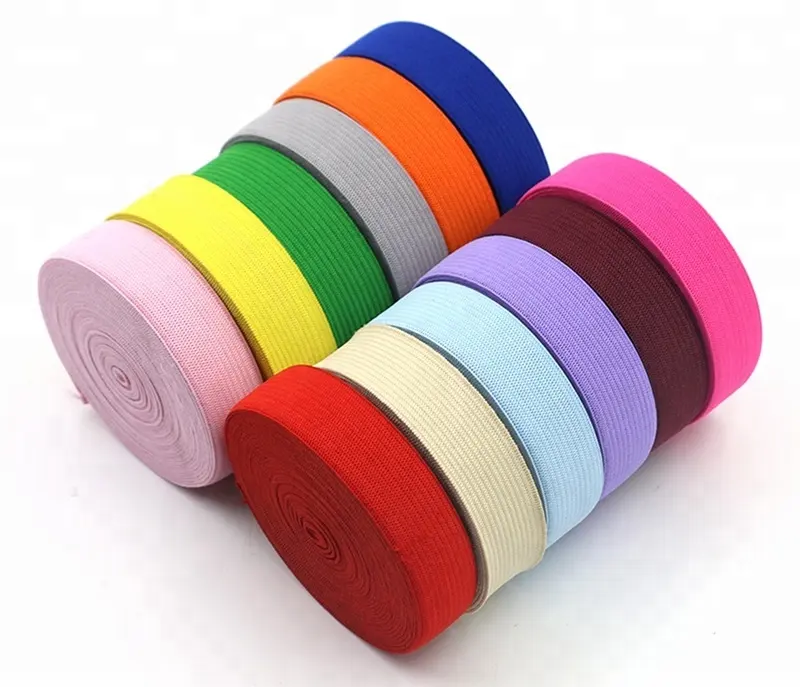 Custom wide colorful elastic band for underwear