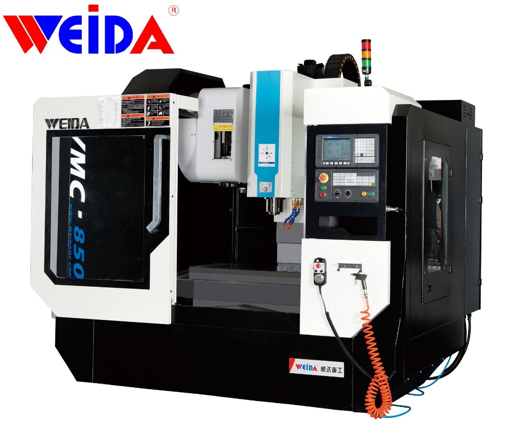 Китайская обработка с ЧПУ vmc 850, вертикальный фрезерный станок