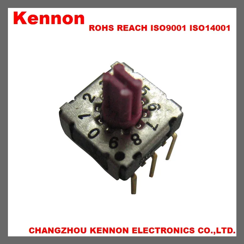 Position Switch Rotary Dip Switch Code Switch 16 Position Miniature Encoder Switch