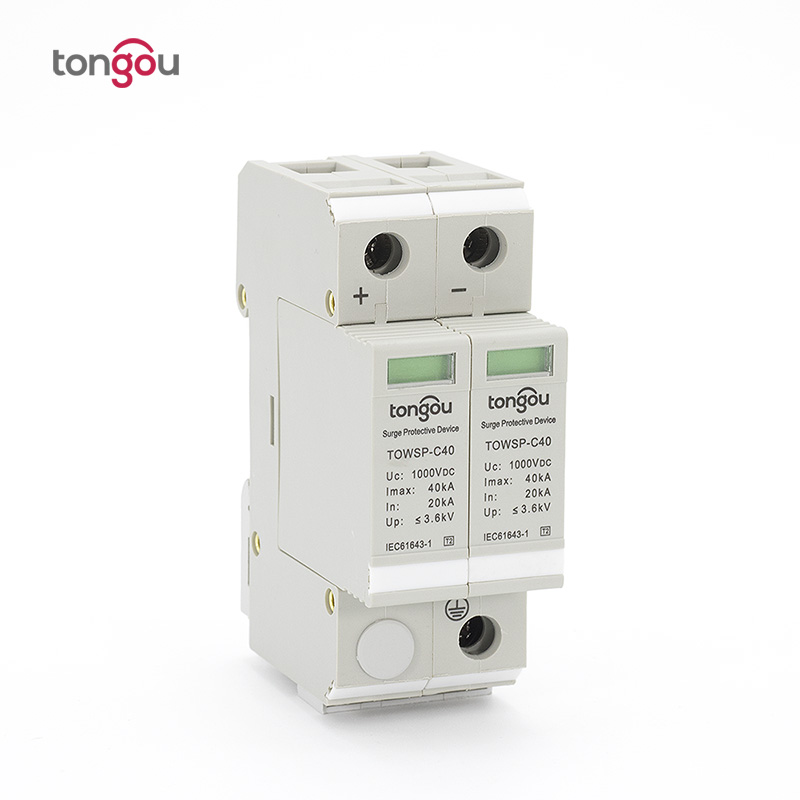Устройство для защиты от перенапряжения TOWSP SPD 2P 36 мм DC 1000 В 20 ка ~ 40 кА