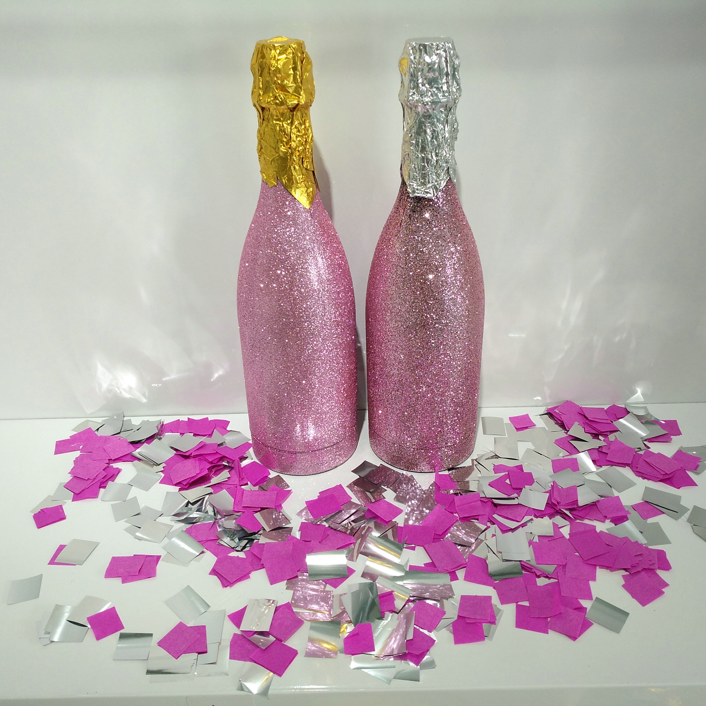 32,5 см золотая Шампанская бутылка для вечеринки popper confetti cannon