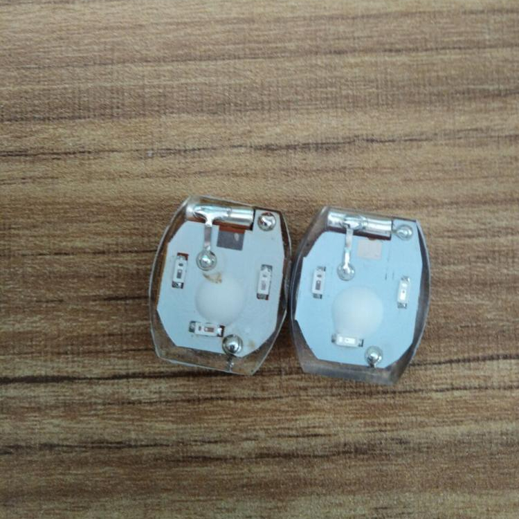 Малый аккумулятор мигающий светодиодный свет платье, make led футболка