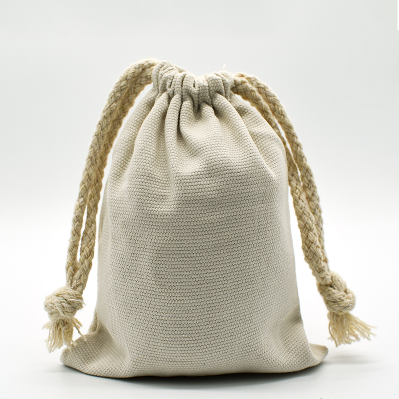 Премиум качество хлопок сумка drawstring bag
