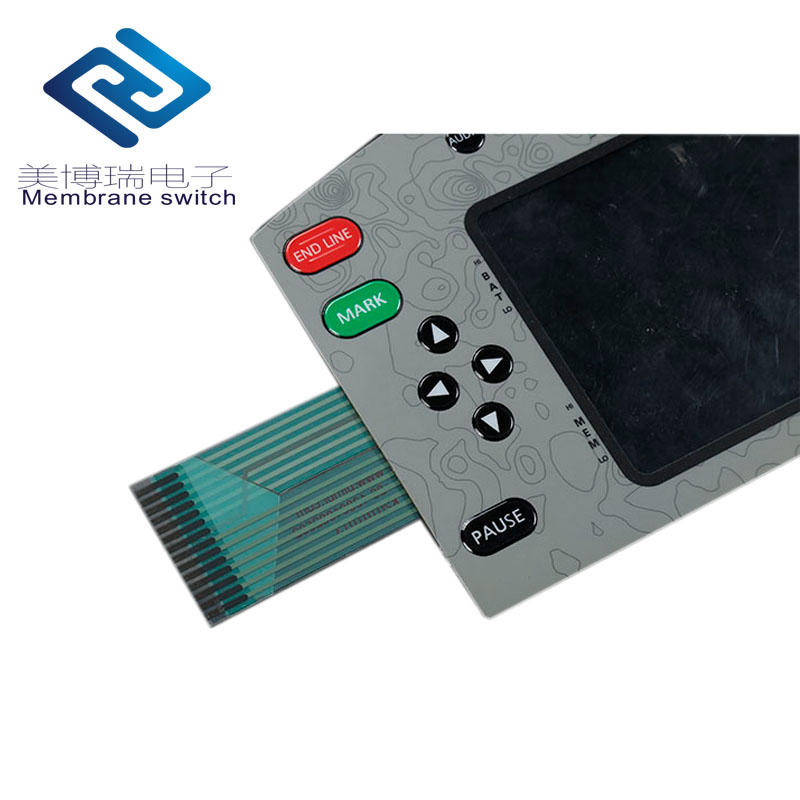 With Free Sample Membrane Switch Capacitive Backit Touch Thin Film PET/PC Sticker Membrane Panel Switch