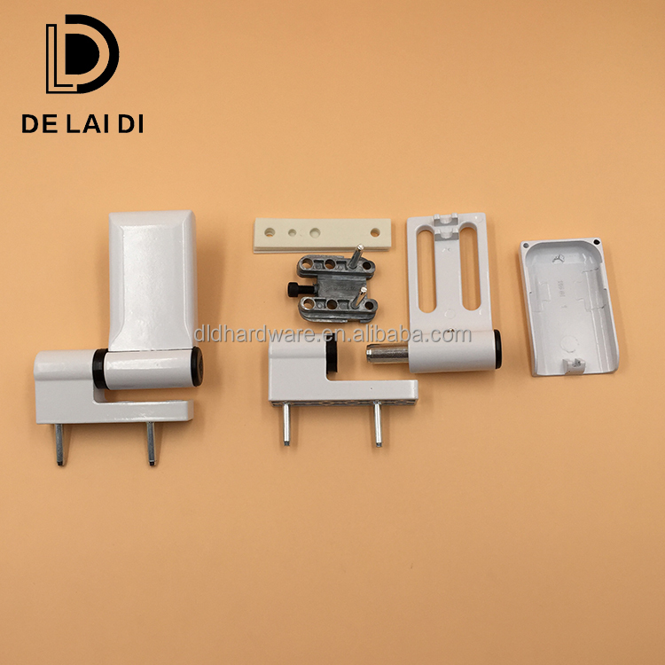 DLD Горячая продажа цинковый сплав 3D регулируемые НПВХ дверной шарнир флаг